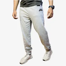 Men's Light Grey Jogger Track Pants | Premium Sports & Casual Wear